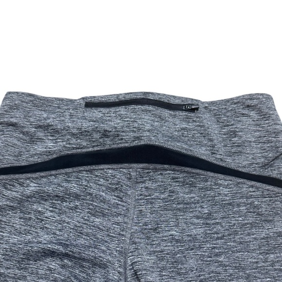 C9 By Champion Heathered Grey And Black Leggings Back Zip Pocket Sz Large - Picture 6 of 16
